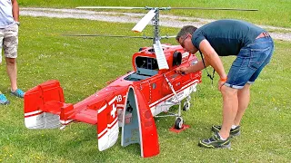 AMAZING !!! RC KAMOV KA-32 RUSSIAN TRANSPORT SCALE MODEL ELECTRIC HELICOPTER / FLIGHT DEMONSTRATION