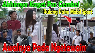 Awalnya Pada Ngetawain, Akhirnya Pada Kaget Pas Gembel Pulang Pake Mobil SPORT.