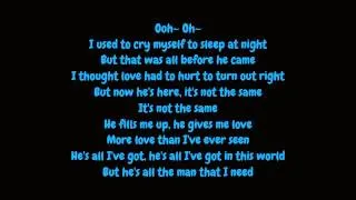 Whitney Houston - All The Man I Need (Lyrics HD)