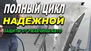 Полный цикл надёжной защиты металла авто от ржравчины