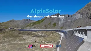 Zeitraffer AlpinSolar: Die grösste alpine Solaranlage der Schweiz vom Bau bis Inbetriebnahme