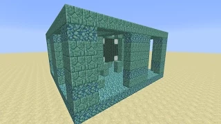 Minecraft Ocean Monument, Part 10: Draining the treasure room