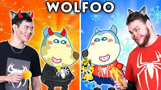 TOP 10 FUNNIEST MOMENTS OF WOLFOO - WOLFOO WITH ZERO BUDGET! | Hilarious Cartoon | Woa Parody