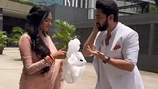 Bhagya Lakshmi ❤️ Lakshmi Rishi offscreen Masti || #Aishwarya khere and #Rohit #bhagyalakshmi