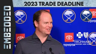 Exclusive Look Behind-The-Scenes Buffalo Sabres 2023 Trade Deadline | Sabres: Embedded