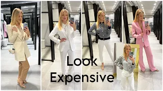 Jak wyglądać luksusowo za przystępną cenę  ZARA i H&M- LUXURY, Look expensive