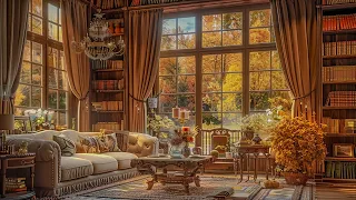Cozy Cabin Porch Coffee Shop Ambience☕With Relaxing Piano Jazz for Working, Studying, Sleep #11