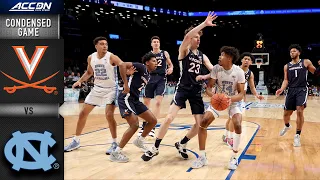 Virginia vs. North Carolina Condensed Game | ACC Men’s Basketball (2021-22)