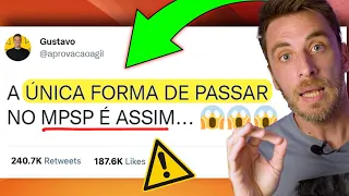 [APROVAÇÃO DE 1ª NO CONCURSO MP SP] ESSA Á SUA ÚNICA CHANCE COMEÇANDO AGORA...