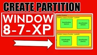 how to create partition in hard disk without formatting in windows 8 , 7 & xp