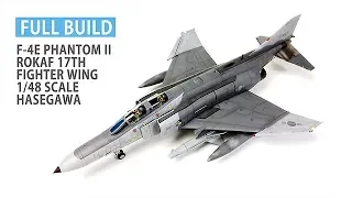 F-4E PHANTOM II by HASEGAWA 1/48 scale model aircraft building