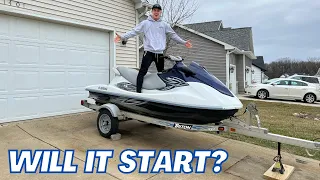 CHEAP JET SKI $500, SITTING FOR YEARS, CAN WE REVIVE IT?