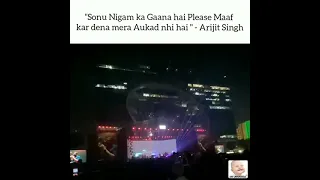 "Sonu nigam ka gaana hai":- ARIJIT SINGH, ARIJIT SINGING SONU NIGAM'S SONG❤️SAATHIYA