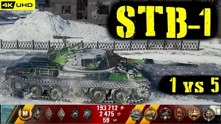 World of Tanks STB-1 Replay - 6 Kills 8.8K DMG(Patch 1.7.0)