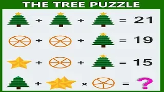 The Tree Puzzle - 99% People Failed To Solve This