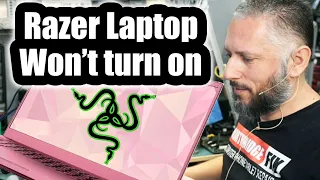 Razer Blade Gaming laptop Repair - Won't turn on