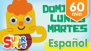 Días De La Semana Y Más Canciones Infantiles | Música Para Niños