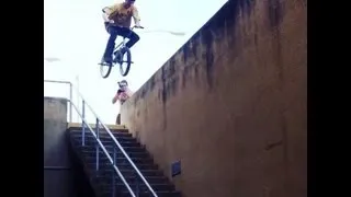 INSANE BMX RAIL CRASH - Cody Anderson