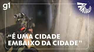 'Metrô de Gaza': veja como é a rede de túneis subterrâneos usada pelo Hamas I FANTÁSTICO