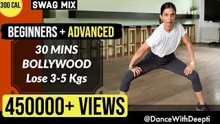 30mins Daily - Beginner Bollywood Dance Workout | Easy Exercise to Lose weight 3-5kgs