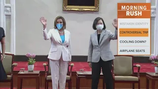 House Speaker Pelosi arrives in Taiwan, defying Beijing