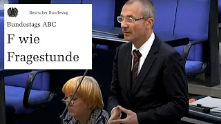 Fragestunde: Die Fragestunde im Deutschen Bundestag