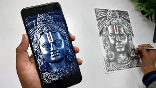 Ram Lala Ki Murti Ayodhya - Drawing Tutorial | Jay Shree Ram 🙏 Ram lalla drawing  Part-2