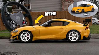 Transforming this Toyota Supra in 24 hours!