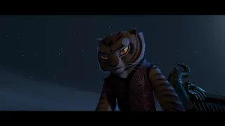 Tigress and The Furious Five vs Tai Lung bridge fight scene kung fu panda movie