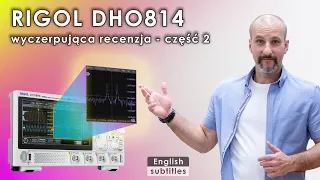 Metrology Lab - Test of RIGOL DHO800 oscilloscope part 2. Does the FFT works well?
