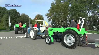 Oldtimer Tractor Tour 🚜 Rides @ Haarlemmermeer 🌾 Dutch Farmers History of Holland! #KjH4media.com