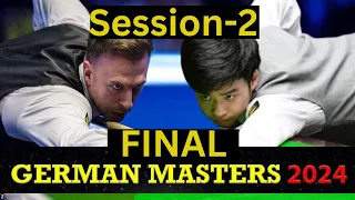 Judd Trump vs Si Juhui | Final | SESSION 2 |German Masters 2024