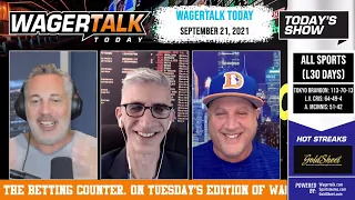 Free Sports Picks | NFL Week 3 Prop Bets | Vegas Betting Update | WagerTalk Today | September 21