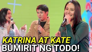 [FAN CAM] Kate Valdez at Kelvin Miranda SWEET MOMENTS! Katrina Halili BUMIRIT sa All Out Sundays!