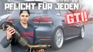 Das MUSS JEDER GTI-Fahrer verbauen! | EWG-Downpipe + EgoX für Alex Golf 6 GTI.