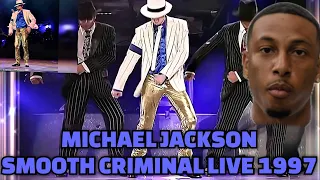 MICHAEL JACKSON SMOOTH CRIMINAL LIVE MUNICH 1997 REACTION!! 🕺🏽A TRUE LEGEND 🙏🏽 JUST LEGENDARY!!