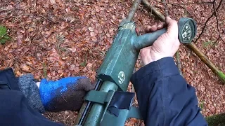 Relic Hunting With A Military PI Metal Detector - Vallon VMH3CS