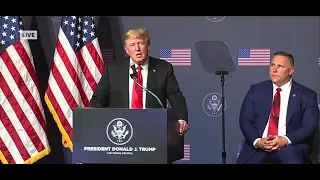 President Trump speaks at America First Agenda in Las Vegas