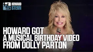 Howard Gets a Dolly Parton Music Video for His Birthday