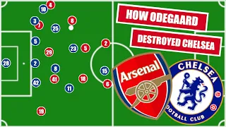 How Odegaard DESTROYED Chelsea: Arsenal 5-0 Chelsea | Tactical Analysis