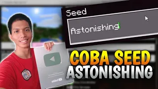 MENCOBA SEED "Astonishing" DI MCPE !!! GILE,SEED INI COCOK BENER UNTUK SURVIVAL...