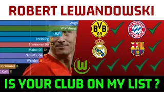 TOP 10 Robert Lewandowski's favourite football clubs