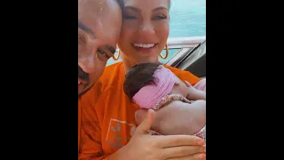 hermosa familia Natti Natasha, Raphy Pina y Vida Isabelle ❤️