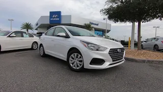 2021 Hyundai Accent SE | Frost White Pearl | Beige Interior