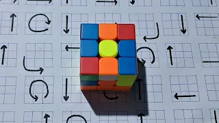 Fast solve the 3*3 Rubik's cube in Just 60 SECONDS step-by-step full guide || cube solve || #viral