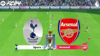 FC 24 | Tottenham Hotspur vs Arsenal - Premier League English 2023/24 Season - PS5™ Gameplay