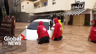 Libya floods: At least 10,000 people missing, thousands killed after Storm Daniel causes burst dams