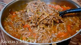 Cómo hacer una rica carne guisada - sabías hacer ropa vieja?