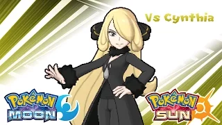 Pokémon Sun & Moon - Cynthia Battle Music (HQ)