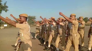 Rajasthan Police PTS parade samne ka solute